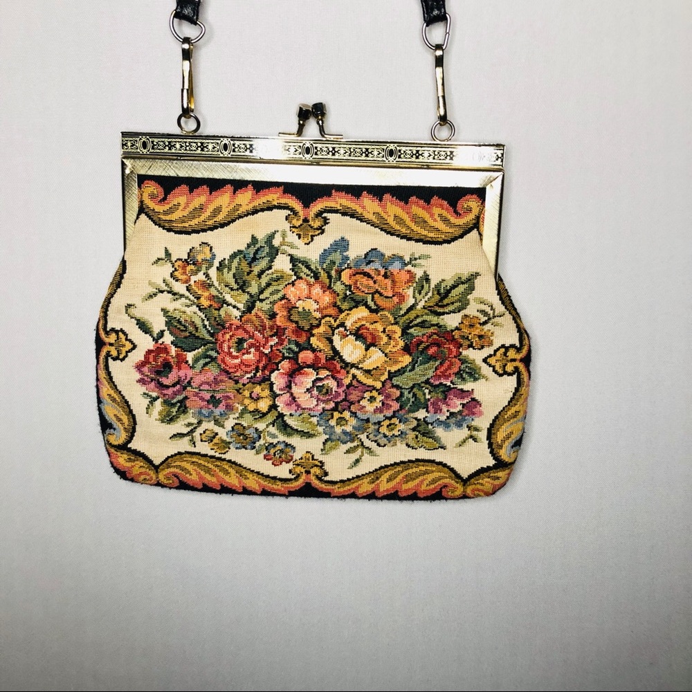 Vintage Embroidered Purse